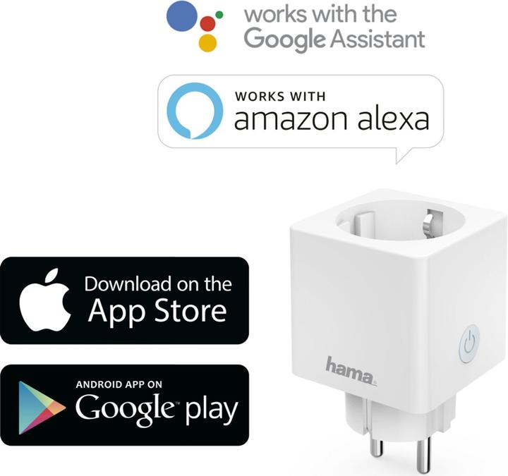 Actual product image Hama WiFi socket