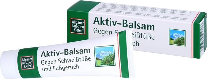 Allgäuer Latschenkiefer Aktiv-Balsam gegen Schweissfüsse und Fussgeruch, 50 ml Creme (Fussbad, 50 ml)