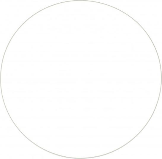Produktbild Glorex Metallring weiss