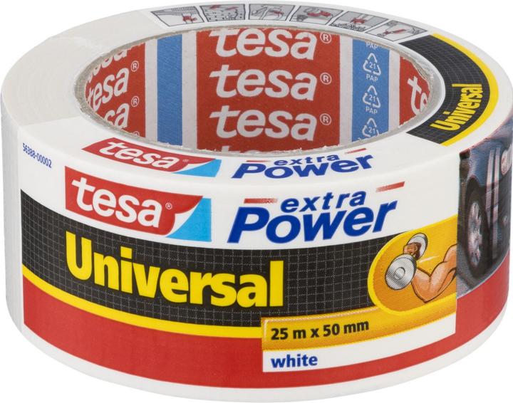 Actual product image tesa EXTRA POWER UNIVERSAL fabric tape, fabric-reinforced duct tape (50 mm)