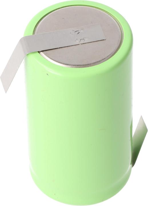 BlackFox Batteria ricaricabile BF-9000 DH Mono D LR20 Flattop con etichette a saldare a forma di Z (1 pz., 9000 mAh, Accumulatore di carica elettrica)