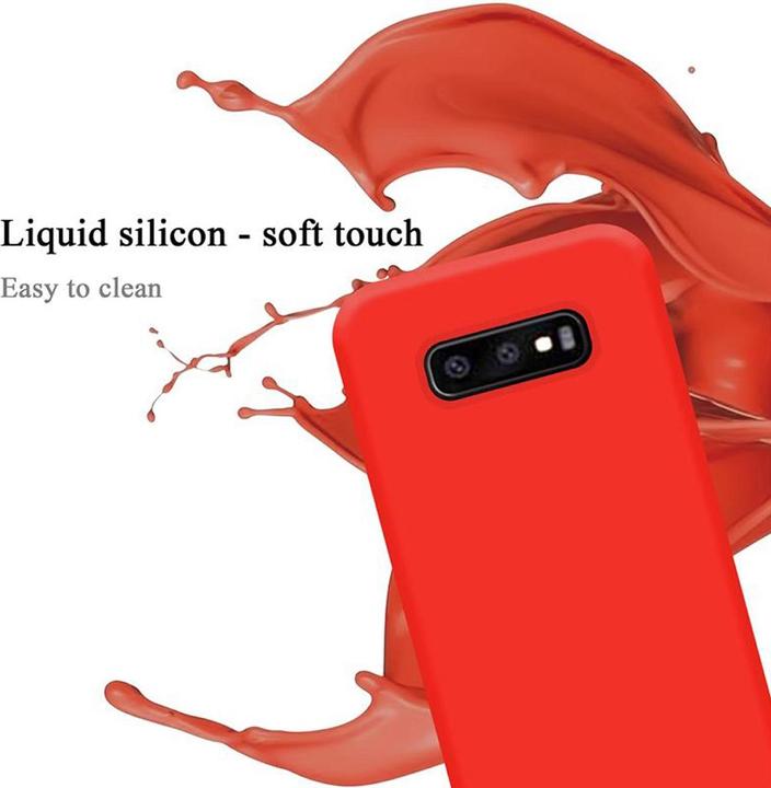 Image du produit Cadorabo TPU Liquid Silicone Case Cover (Samsung Galaxy S10e)
