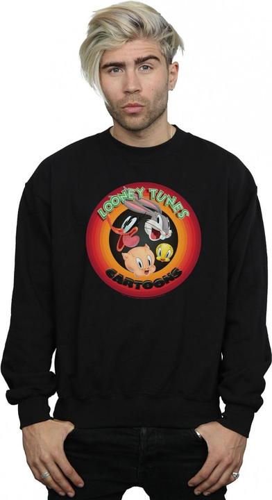 Immagine prodotto Looney Tunes Cartoons Circle Felpa Uomo (4XL)