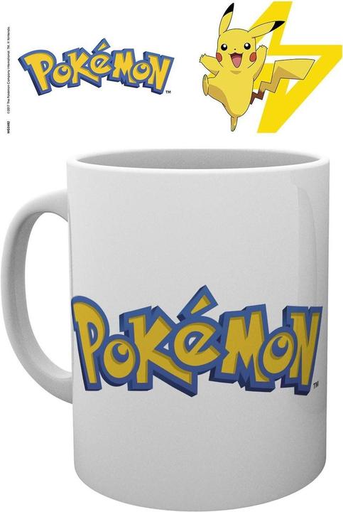 Image du produit GB Eye Tazza Pokemon : Logo & Pikachu 320 ml (320 ml, 1 x)