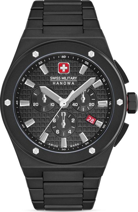 Produktbild Swiss Military Hanowa Herrenuhr (Uhr mit Schmuckstein, 43 mm)