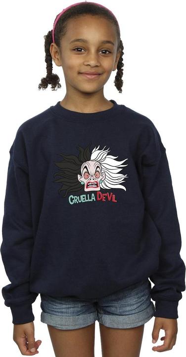 Immagine prodotto Disney 101 Dalmatians Cruella De Vil Crazy Mum Felpa Ragazze (152, 158)