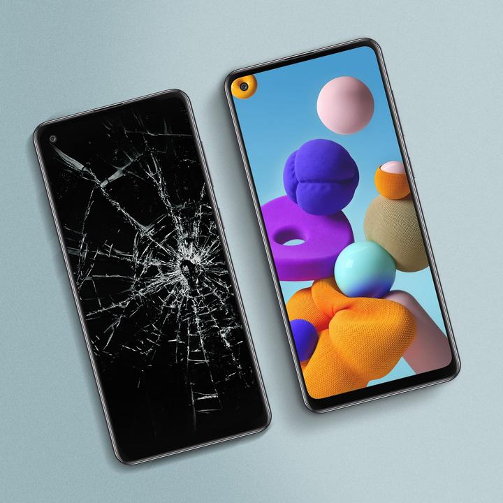 Actual product image Samsung LCD display Galaxy A21s (Display, Galaxy A21s)