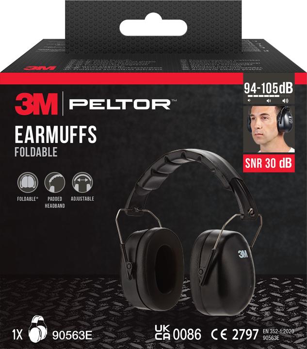 Actual product image 3M Peltor capsule ear protection (1 x)