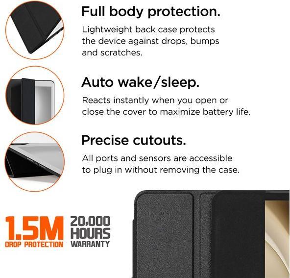 Actual product image Eiger Storm 250 Stylus Case (Galaxy Tab A9+)