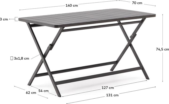 Productafbeelding Kave Home Torreta (140 cm)