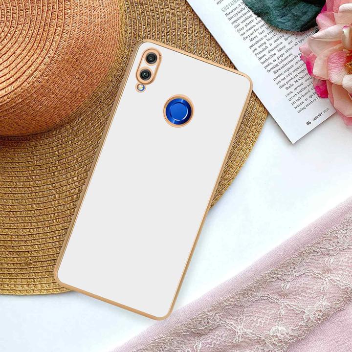Actual product image Cadorabo Case for Honor 8X in TPU with camera protection LM130 Style (Honor 8X)