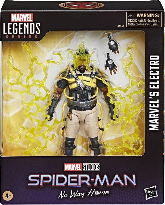 Hasbro Marvel Legends Series Marvel’s Electro, Spider-Man: No Way Home Sammlerobjekt Action-Figur, 15 cm (Inglese)