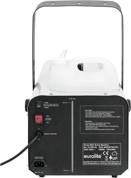 Produktbild Eurolite Snow 5001 Schneemaschine (Schneemaschine)