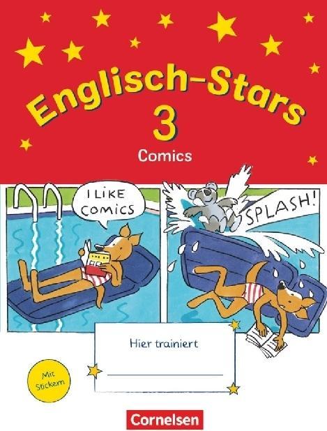 Immagine prodotto English stars 3rd grade. General edition. Comics. Exercise book with solutions (Inglese, Barbara Gleich, 2011)