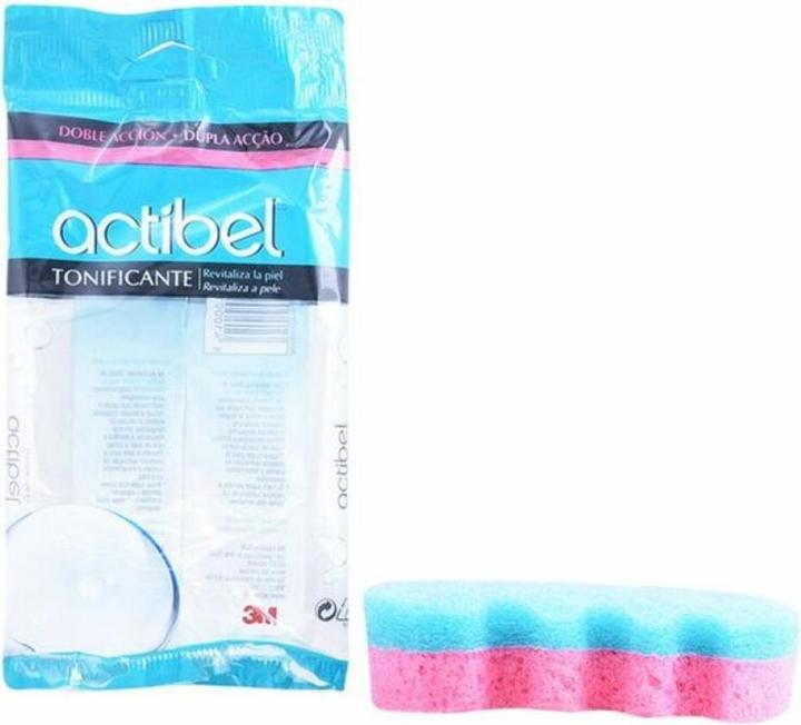 Actual product image 3M Esponja Actibel Doble Accion Tonificante 1 pz (Intimate washing lotion)