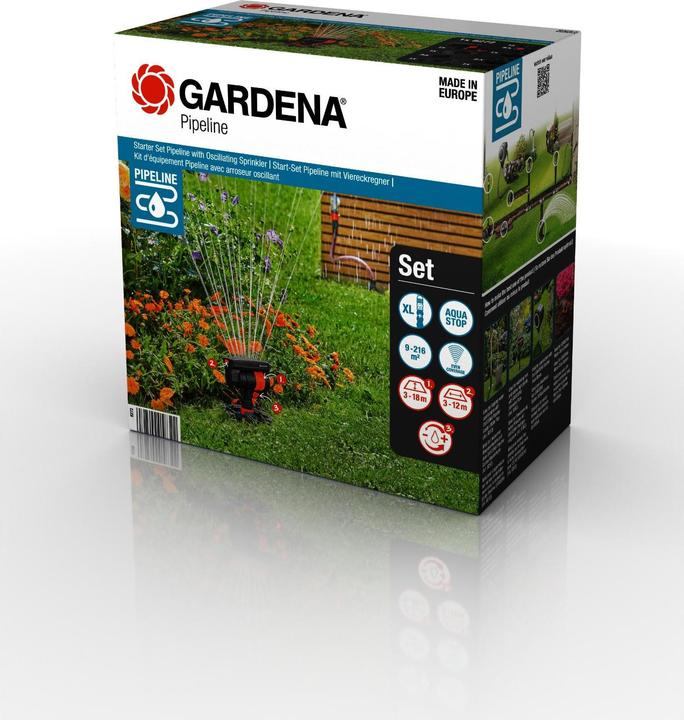 Image du produit Gardena Kit de démarrage (Arroseur carré)