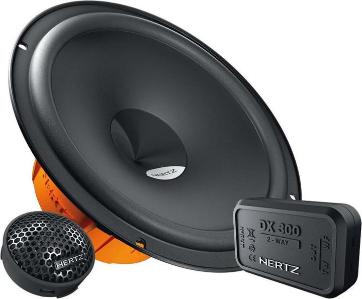 Kenwood HERTZ Autolautsprecher DSK165.3 (Leistung max. 160W / Black, 2 Stück) (160 W, 16.50 cm)