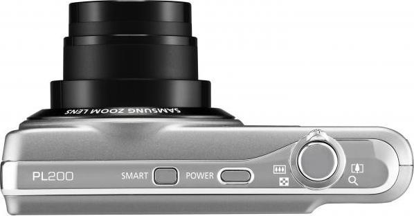 Image du produit Samsung PL200, 14 MP, zoom 7x, vidéos HD, noir (1/2,3'')