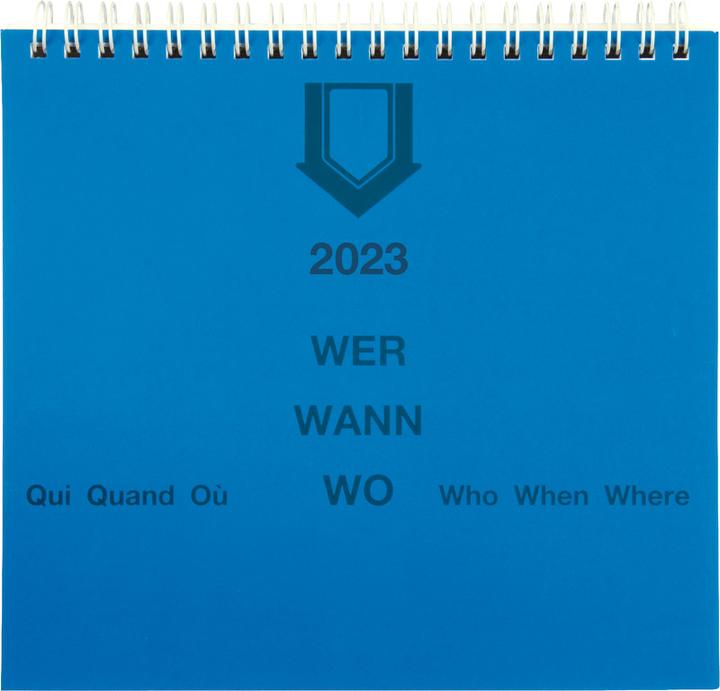 Produktbild Biella Agenda Wer Wann Wo