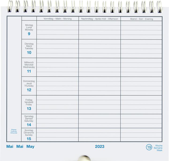 Produktbild Biella Agenda Wer Wann Wo