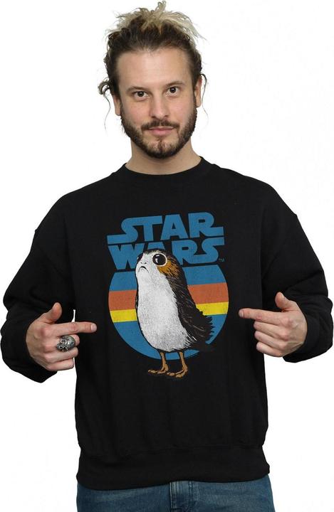 Actual product image Star Wars Mens The Last Jedi Porg Sweatshirt (XL)