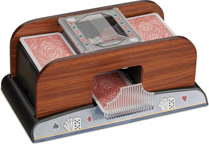 Produktbild Relaxdays Kartenmischer 2 Decks