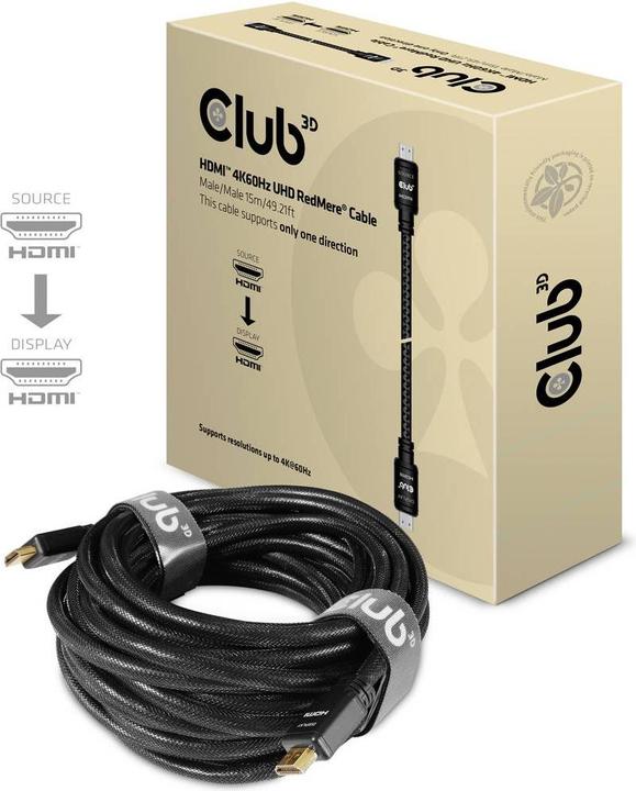 Produktbild Club 3D HDMI (Typ A) — HDMI (Typ A) (15 m, HDMI)
