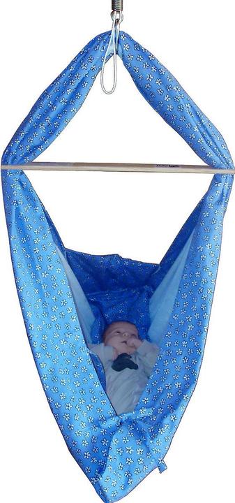Image du produit Erisana Dondolo Baby hamac bleu fleuri