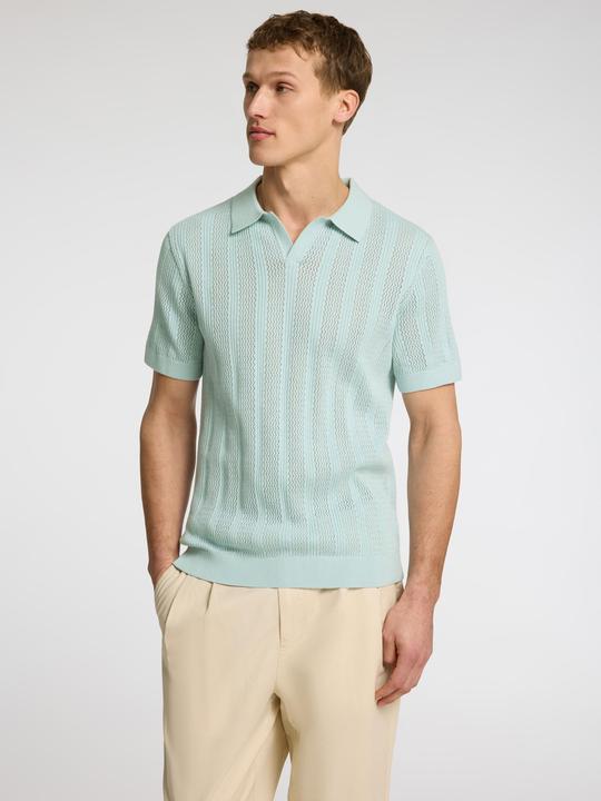 Produktbild Selected Homme 100% Baumwoll Polohemd aus Strick (L)