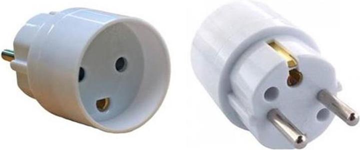 ProXtend Power plug adapter Type F plug to Type K socket