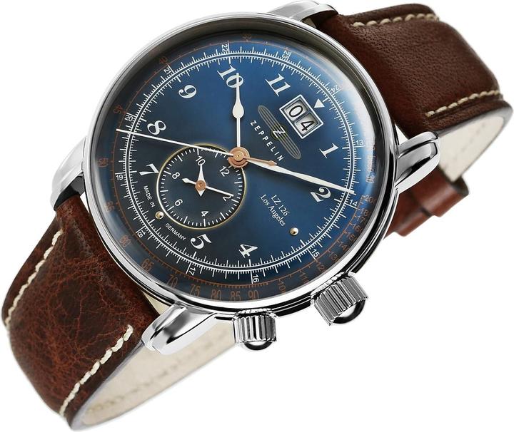Immagine prodotto Zeppelin LZ126 Los Angeles (Orologio da polso analogico, Cronografo, 42 mm)