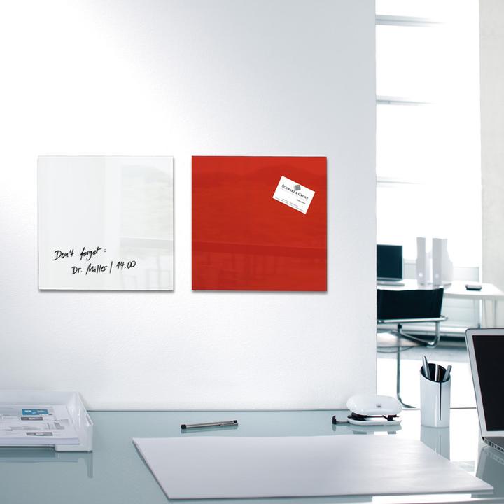 Actual product image Sigel Glass Magnet Board Artverum (Magnet board, 91 x 46 cm)