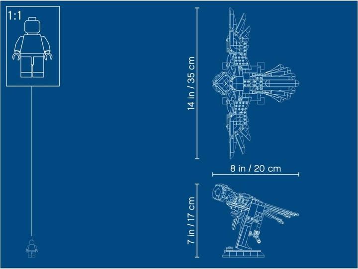 Actual product image LEGO Hedwig (75979, LEGO Harry Potter, LEGO Rare Sets)