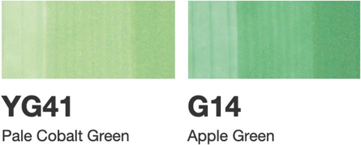 Produktbild Copic Doodle Pack Green (Grau, 4 x)