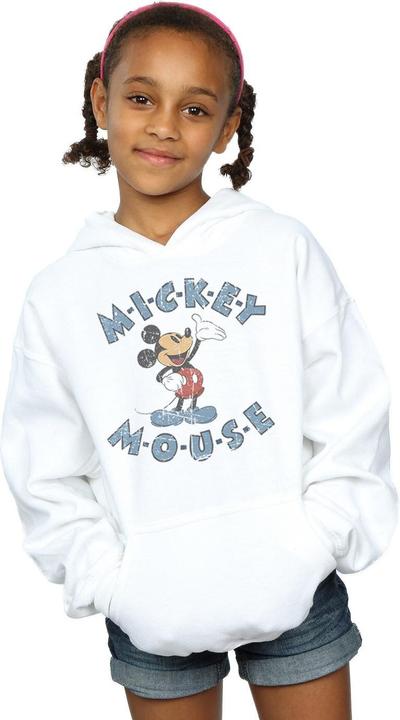 Actual product image Disney Girls Mickey Mouse Dash Hoodie (128)