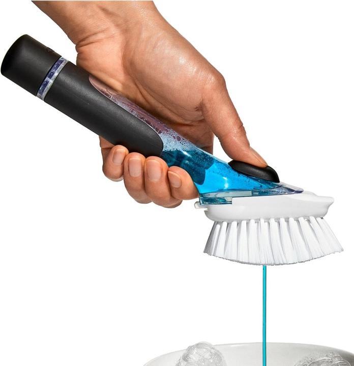 Immagine prodotto OXO Spazzola Good Grips con dispenser per il sapone (1 pz.)