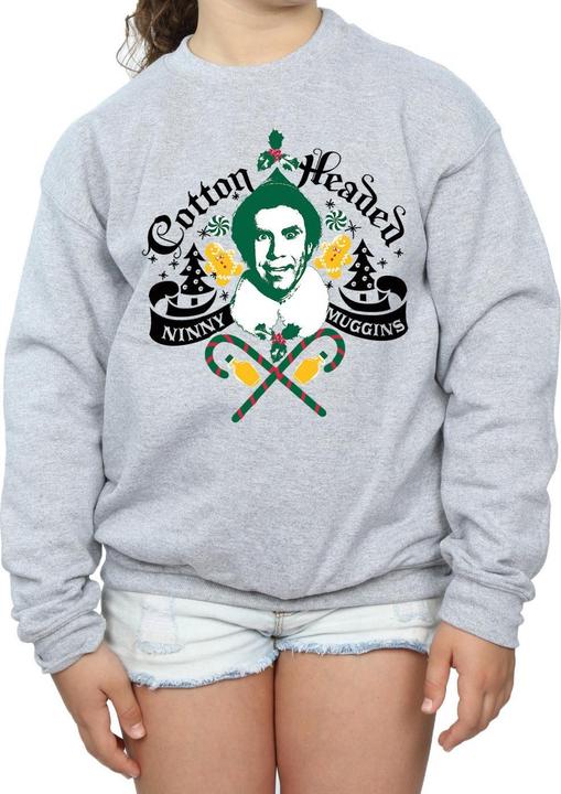 Immagine prodotto Elf Cotton Headed Ninny Muggins Felpa Ragazze (152, 158)
