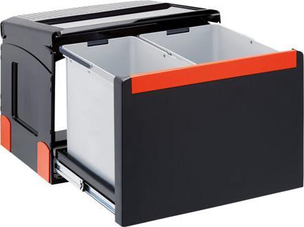 Produktbild Franke Mülleimer Cube 50, automatische Öffnung, 2x14l, 134.0055.292 (32 l)