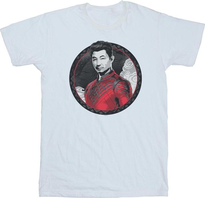Actual product image Mens Shang-Chi And The Legend Of The Ten Rings Red Ring T-Shirt (3XL)