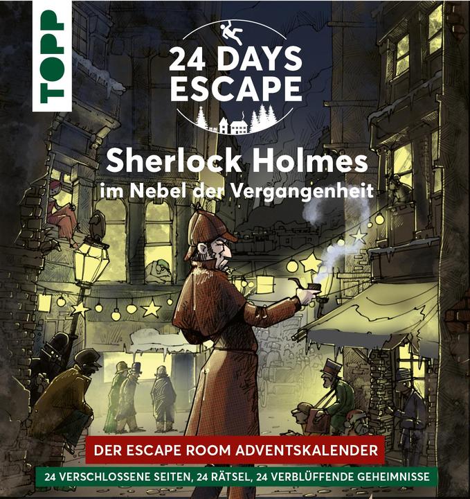 Produktbild 24 DAYS ESCAPE – Der Escape Room Adventskalender: Sherlock Holmes im Nebel der Vergangenheit