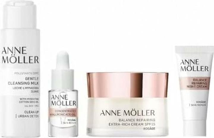 Anne Möller Balance Repairing Extra Rich Cream Spf15 50ml Set 4 Artikel (Gesichtspflege set)