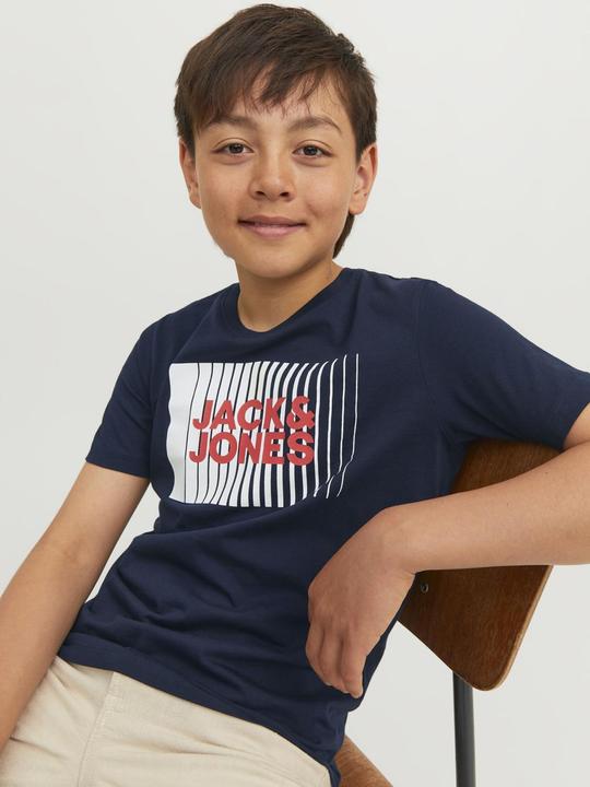 Actual product image Jack & Jones Jjecorp Logo Tee Play Ss O-Neck Noos Mni (110)