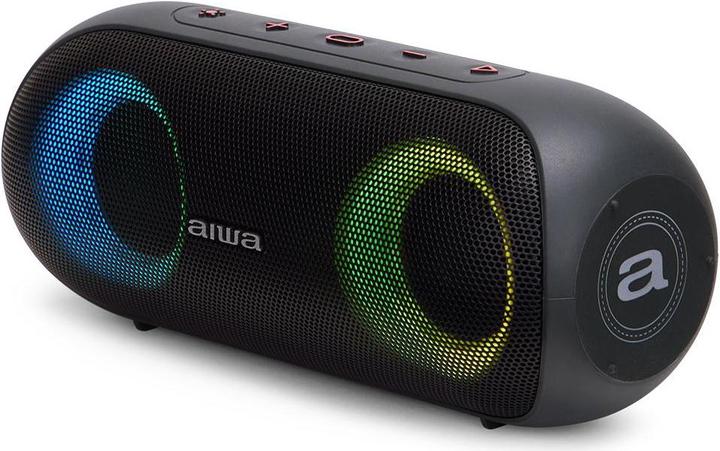 Actual product image Aiwa BST-650 black speaker (8.50 h, USB power delivery)