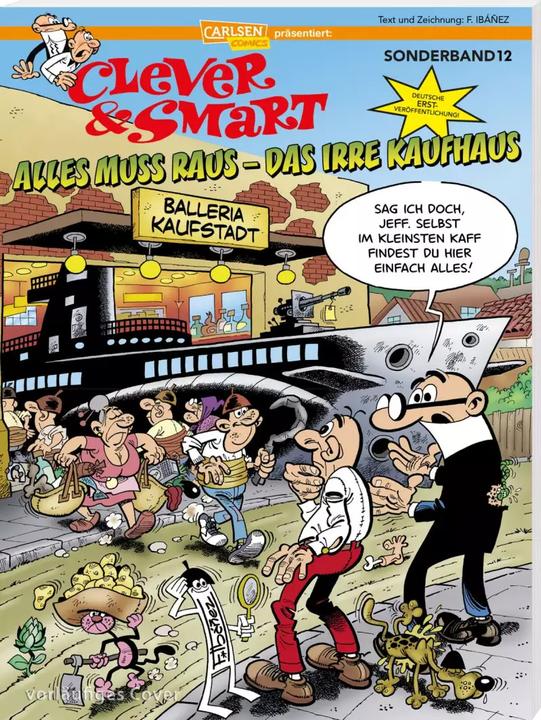 Produktbild Clever und Smart Sonderband 12: Alles muss raus – Das irre Kaufhaus (Deutsch, Francisco Ibáñez, 2022)