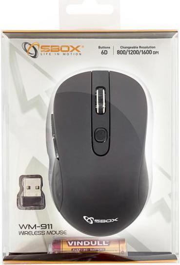 Produktbild Sbox mouse (WM-911) (Kabellos)