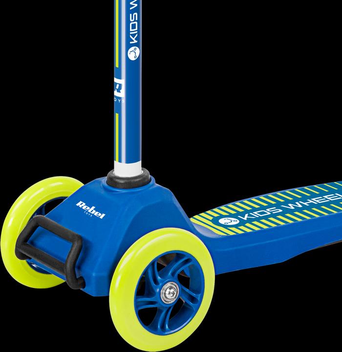 Actual product image Rebel Three-wheel scooter KIDS WHEELS Yellow