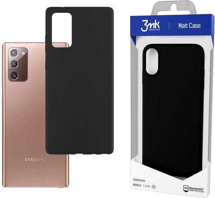 Immagine prodotto 3MK Custodia Matt Case Samsung N980 Note 20 nero (Samsung Galaxy Note 20)
