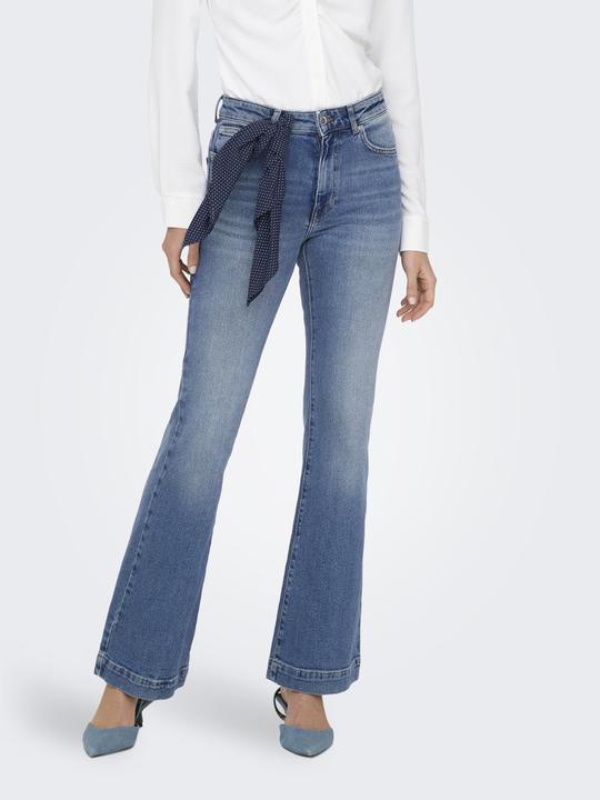 Actual product image Only Flared high waist jeans Flared fit jeans (W27/L32)