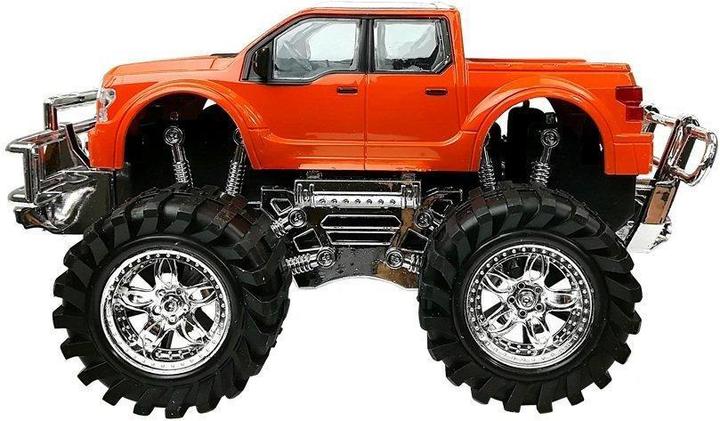 Actual product image Lean Toys Car set "Monster Truck" orange tractor 58 cm