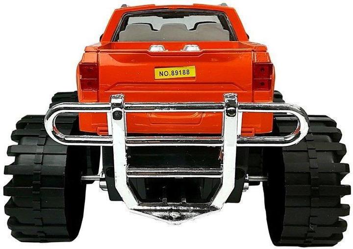 Actual product image Lean Toys Car set "Monster Truck" orange tractor 58 cm